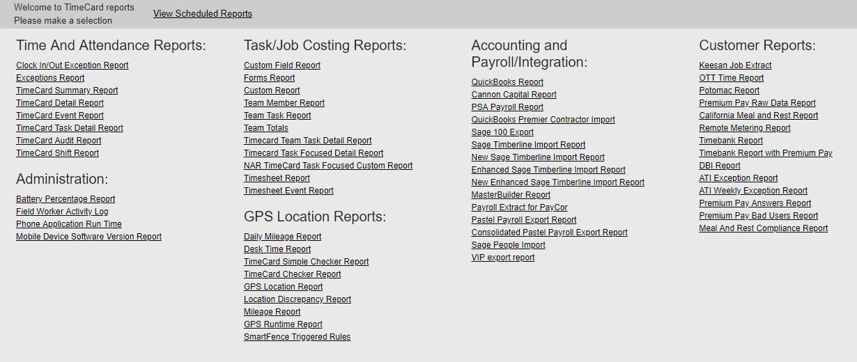 Econz TimecardChecker